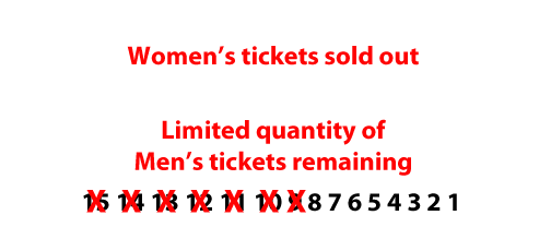 Limited Tickets Remaining