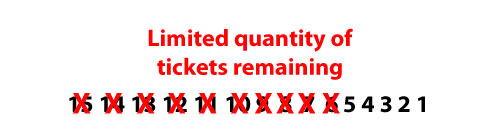 Limited Tickets Remaining